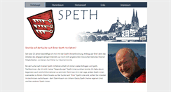 Desktop Screenshot of familie-speth.de
